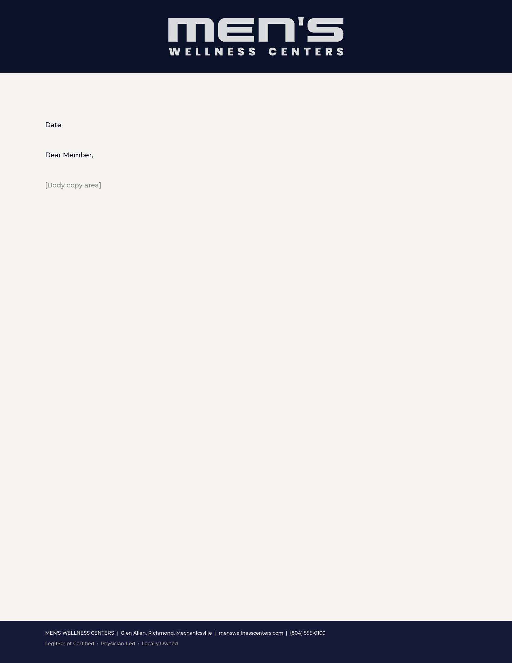 Letterhead mockup